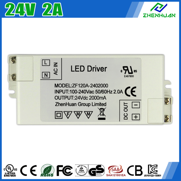 Constant Voltage LED Driver 24V 2A